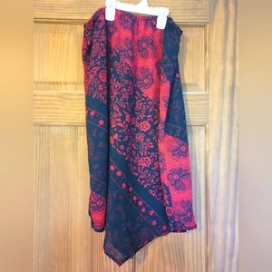 Red/Black Kathy Ireland Skirt- Size Large